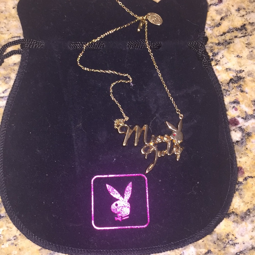 Miss July playboy necklace